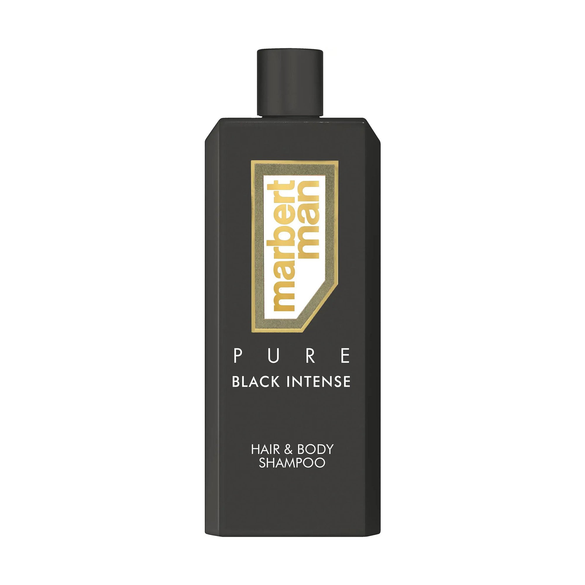 Чоловічий шампунь та гель для душу Marbert Man Pure Black Intense Hair &amp; Body Shampoo, 400 мл